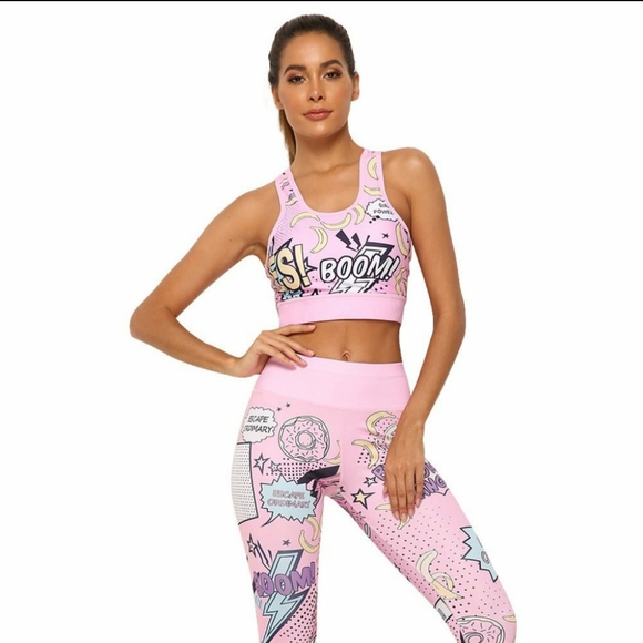 T&J Designs Pants - 💥💣 Sports Bra and Leggings Set💣💥